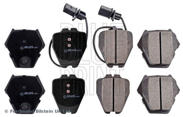 set placute frana,frana disc BLUE PRINT ADV184273