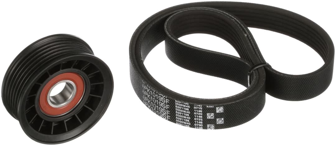Set curea transmisie cu caneluri GATES Micro-V® K016PK1019SF
