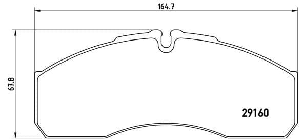 set placute frana,frana disc BREMBO PRIME LINE P A6 022