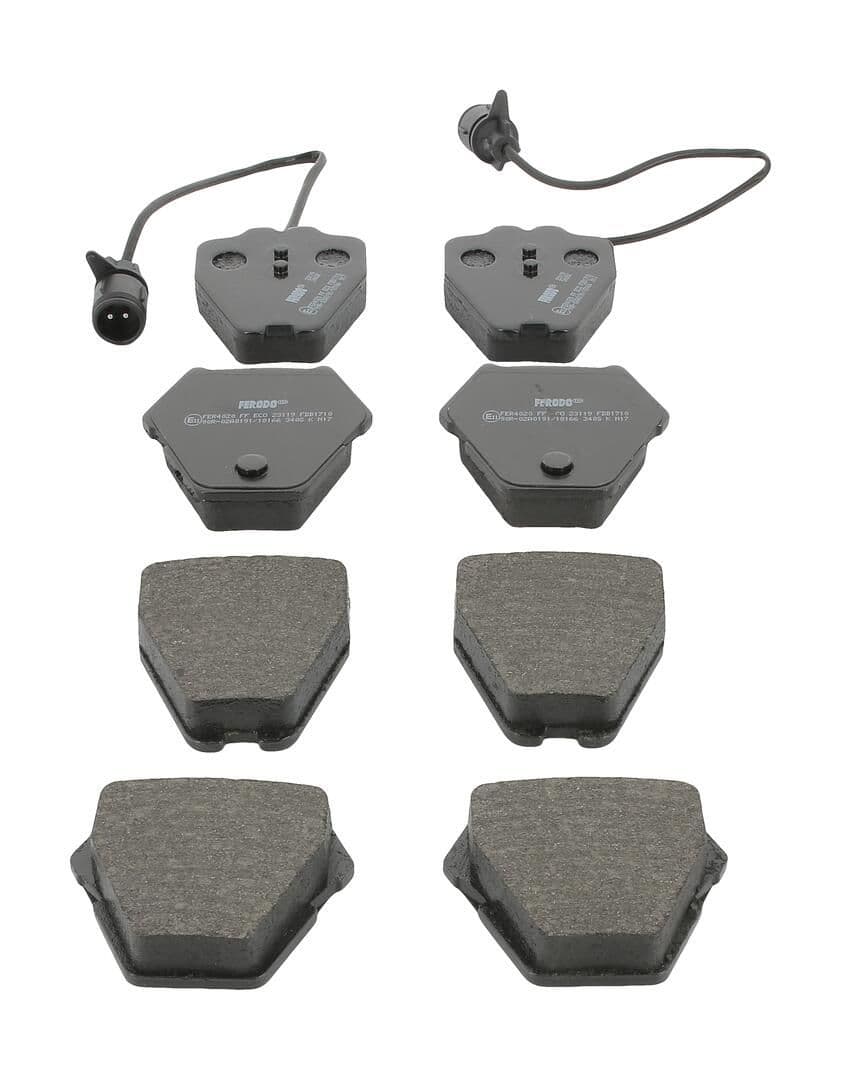 set placute frana,frana disc FERODO PREMIER ECO FRICTION FDB1710