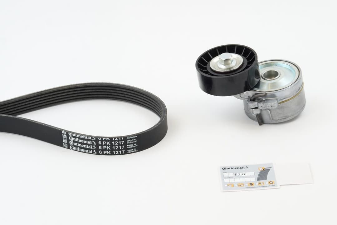 Set curea transmisie cu caneluri CONTINENTAL CTAM 6PK1217K1