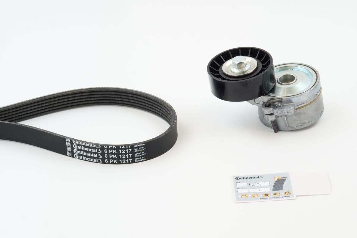 Set curea transmisie cu caneluri CONTINENTAL CTAM 6PK1217K1