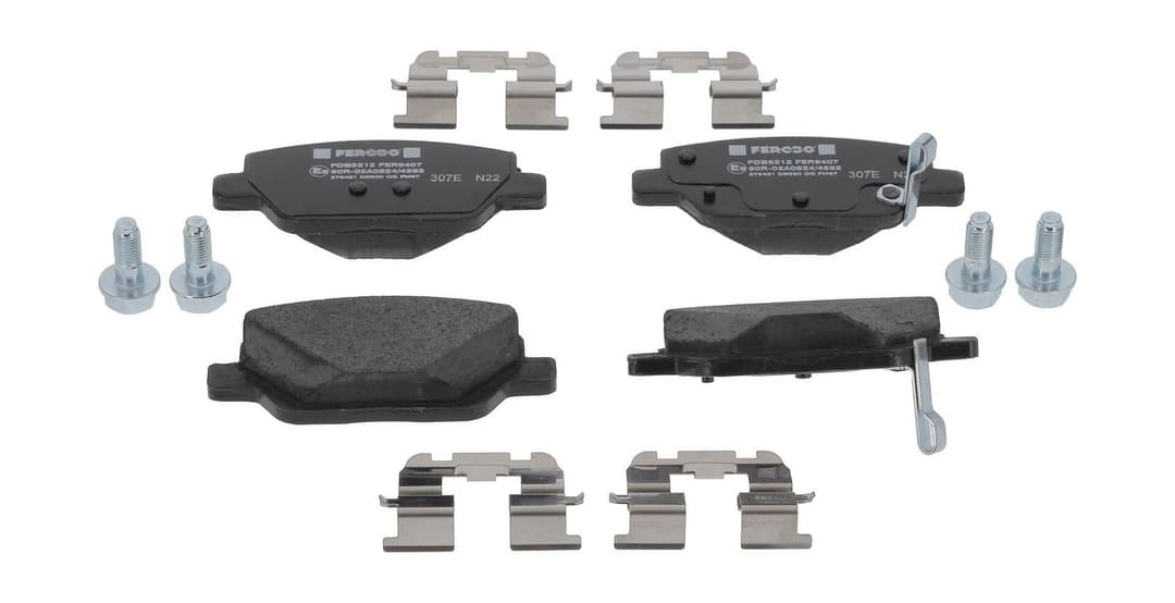 set placute frana,frana disc FERODO PREMIER ECO FRICTION FDB5212