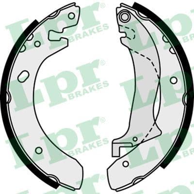 Set saboti frana LPR 07510
