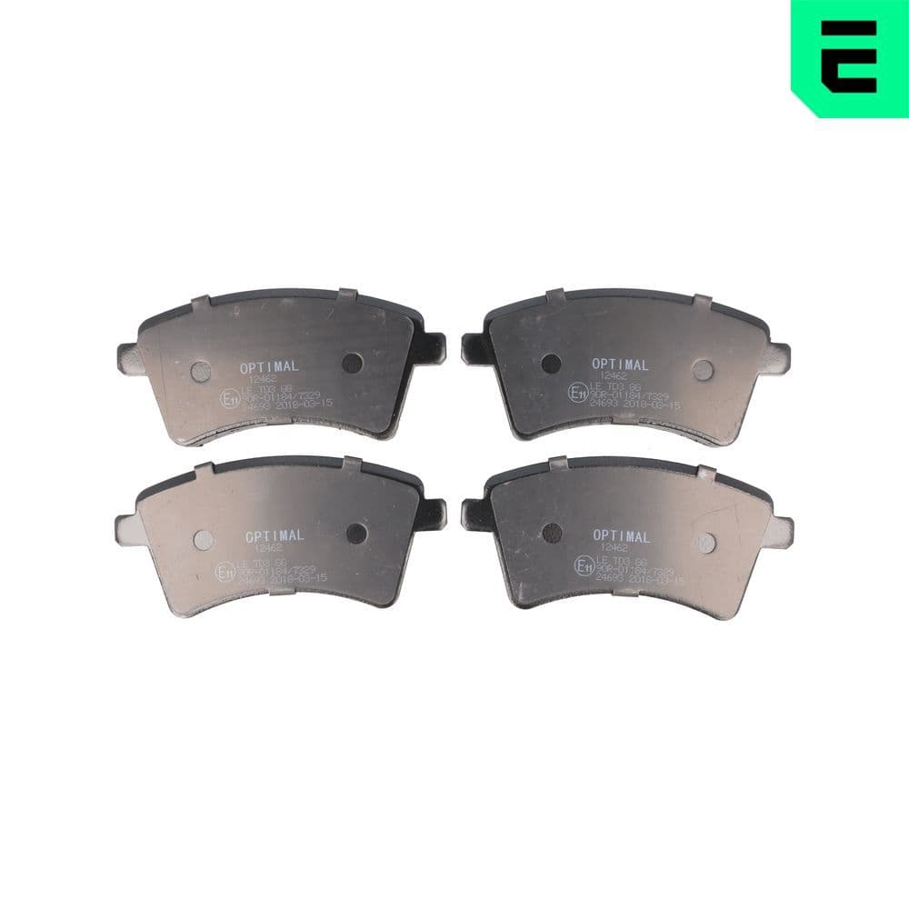 set placute frana,frana disc OPTIMAL BP-12462