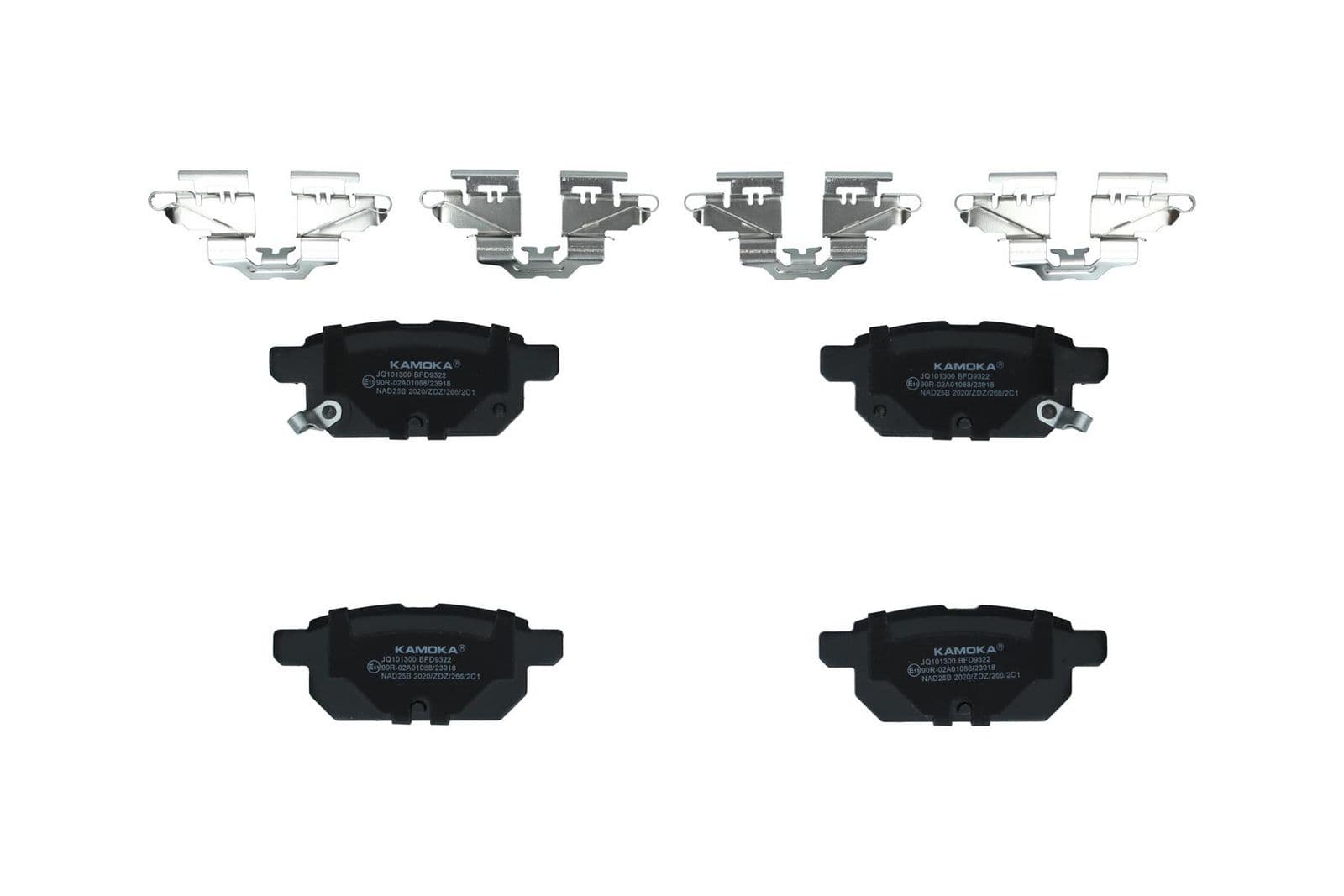 set placute frana,frana disc KAMOKA JQ101300