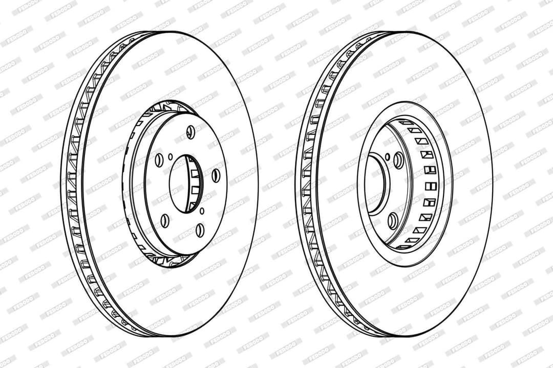 Disc frana FERODO PREMIER DDF1957RC-1