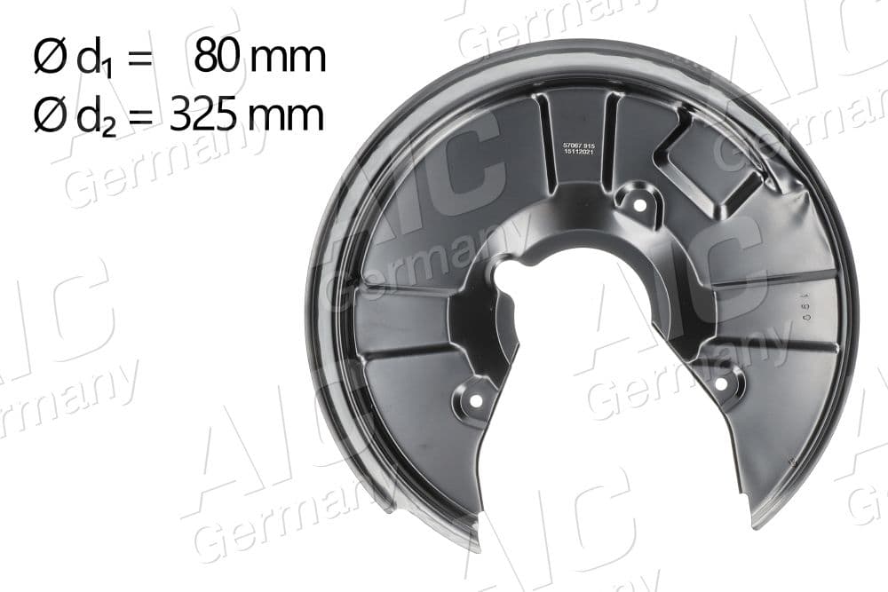 protectie stropire,disc frana AIC Calitatea originală 57067