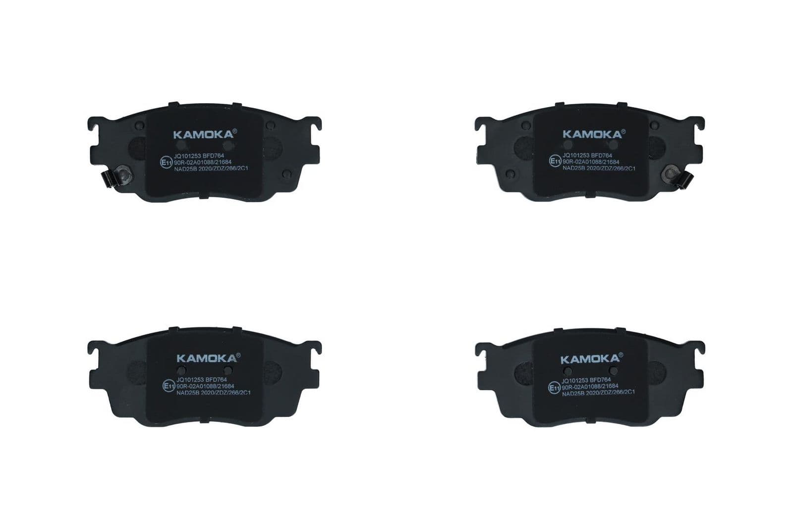 set placute frana,frana disc KAMOKA JQ101253