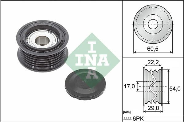 Rola ghidare/conducere, curea transmisie Schaeffler INA 532 0854 10