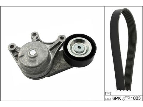 Set curea transmisie cu caneluri Schaeffler INA 529 0483 10