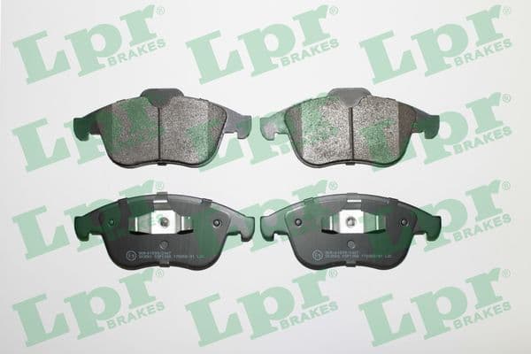 set placute frana,frana disc LPR 05P1388