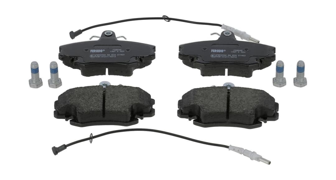 set placute frana,frana disc FERODO PREMIER ECO FRICTION FDB845
