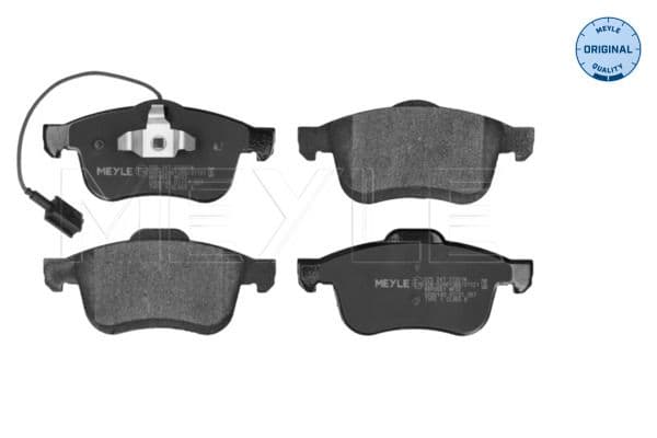 set placute frana,frana disc MEYLE -ORIGINAL: True to OE. 025 247 2720/W