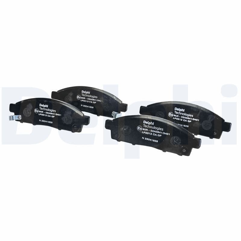 set placute frana,frana disc DELPHI LP3313
