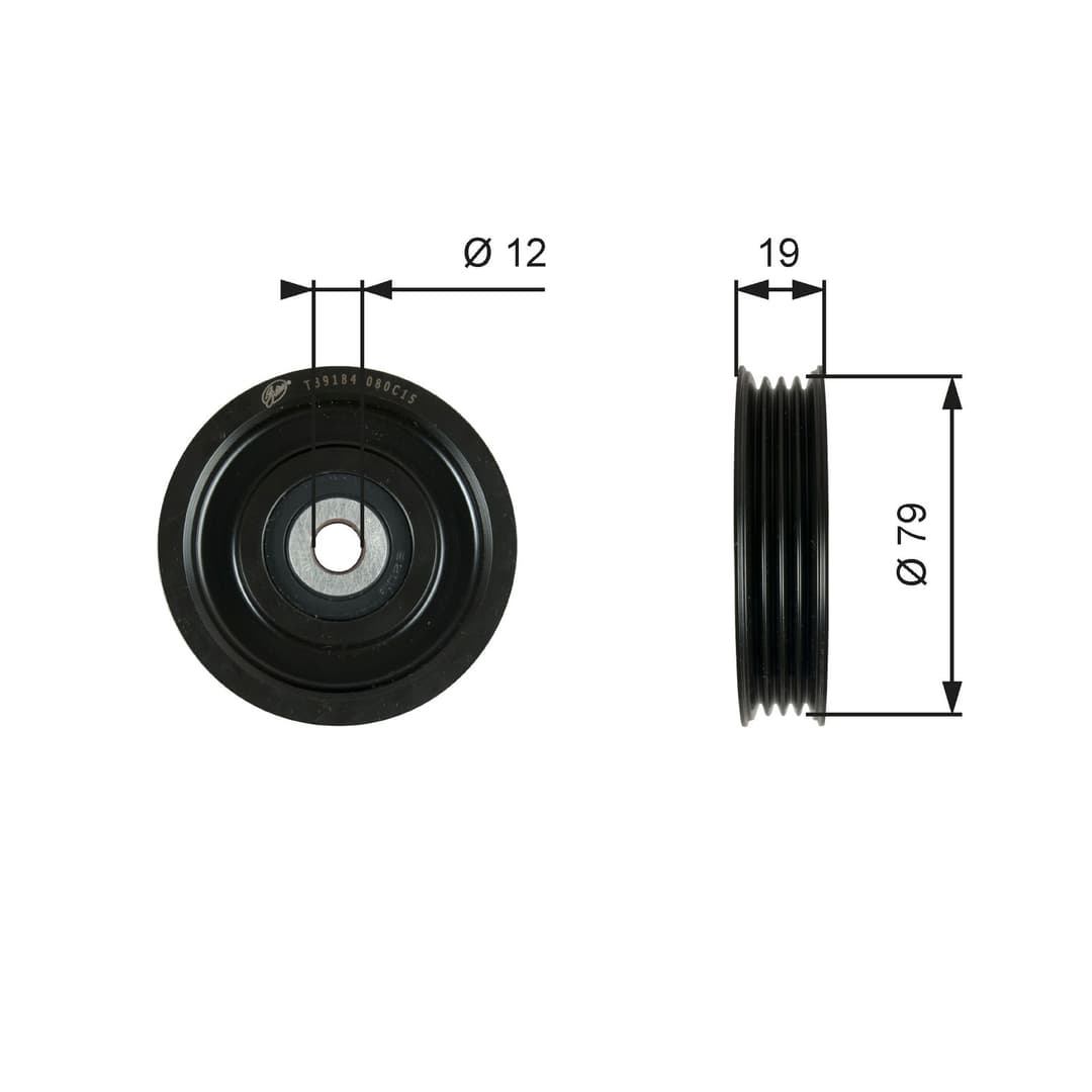 rola intinzator,curea transmisie GATES DriveAlign™ T39184