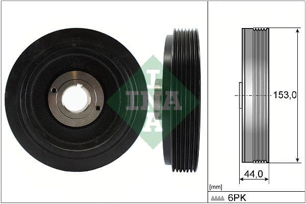 Fulie curea, arbore cotit Schaeffler INA 544 0042 10