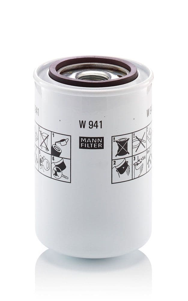 Filtru hidraulic, cutie de viteze automata MANN-FILTER W 941