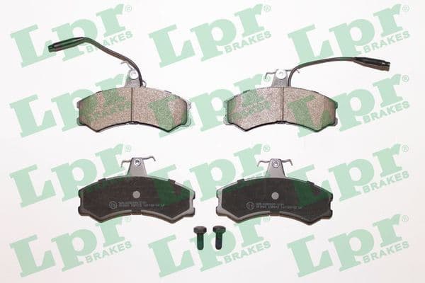 set placute frana,frana disc LPR 05P012