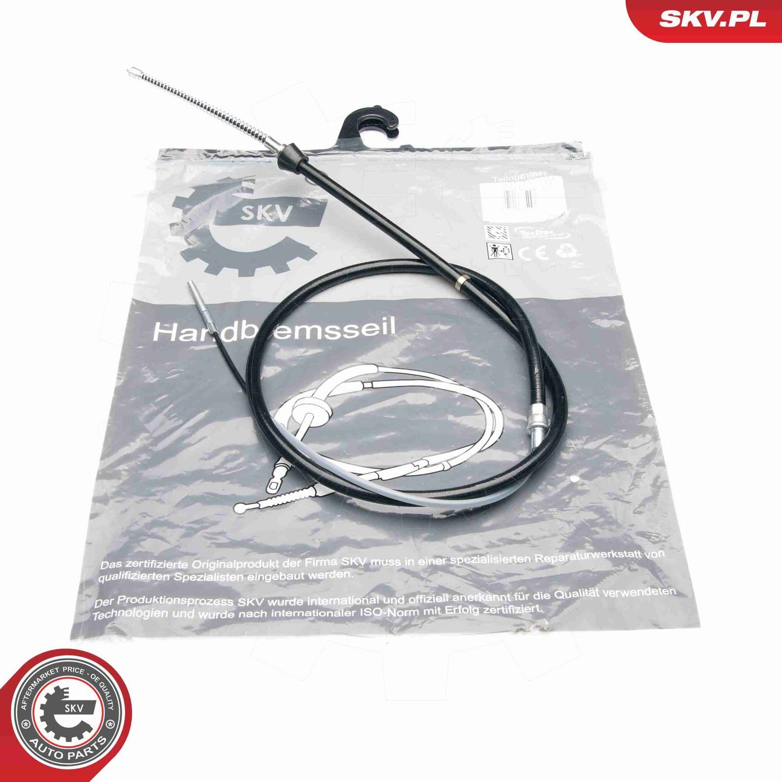 Cablu, frana de parcare ESEN SKV 25SKV486