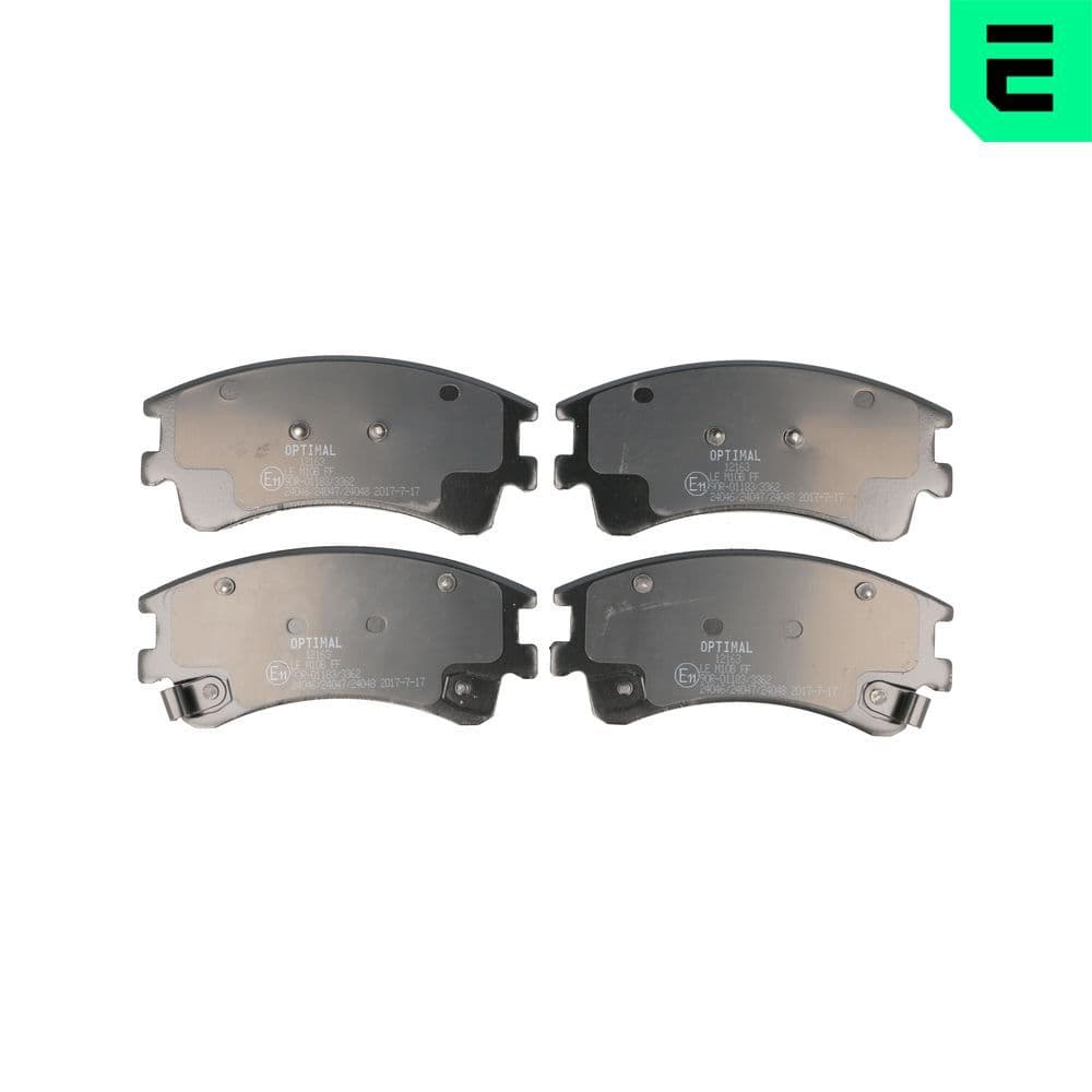 set placute frana,frana disc OPTIMAL BP-12163