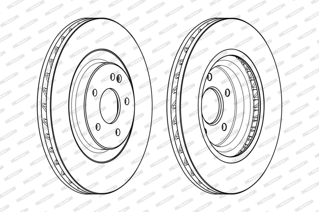 Disc frana FERODO DDF1900C-1