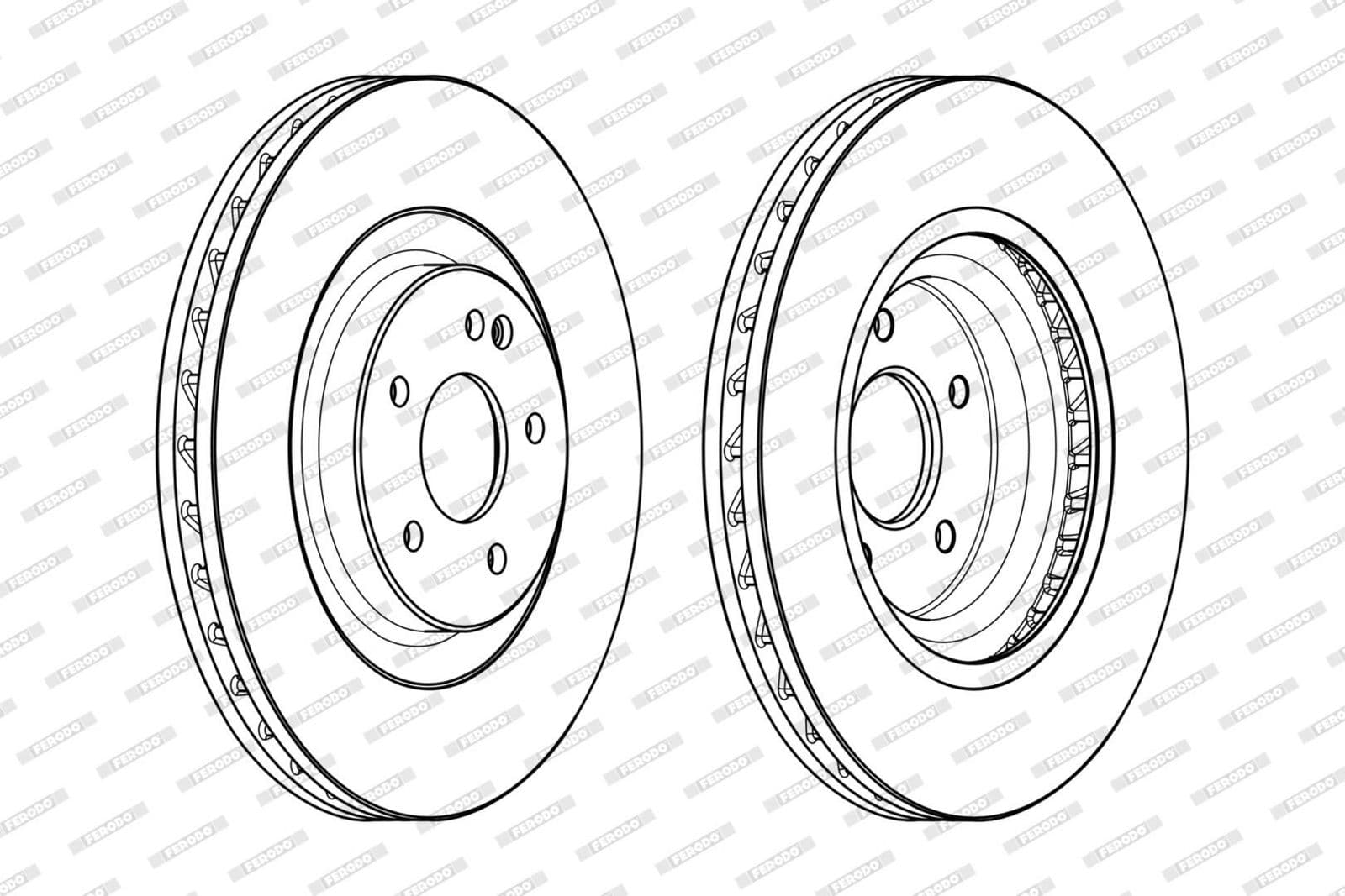 Disc frana FERODO DDF1900C-1