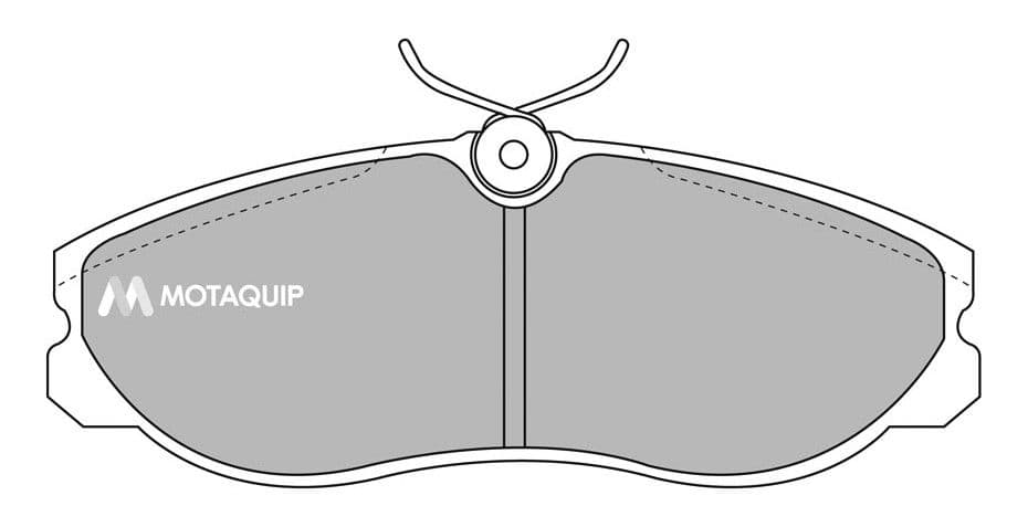 set placute frana,frana disc MOTAQUIP LVXL724