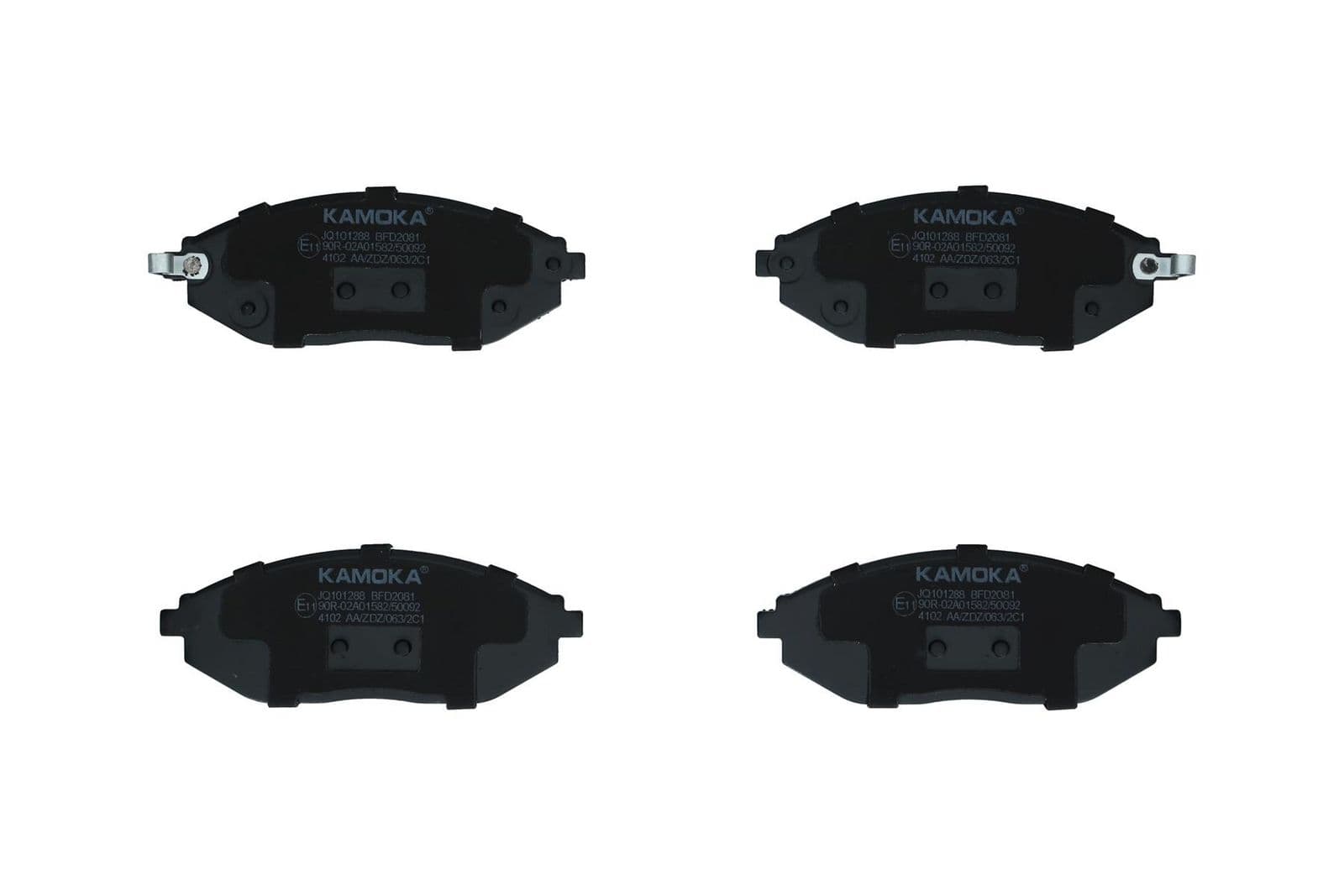 set placute frana,frana disc KAMOKA JQ101288