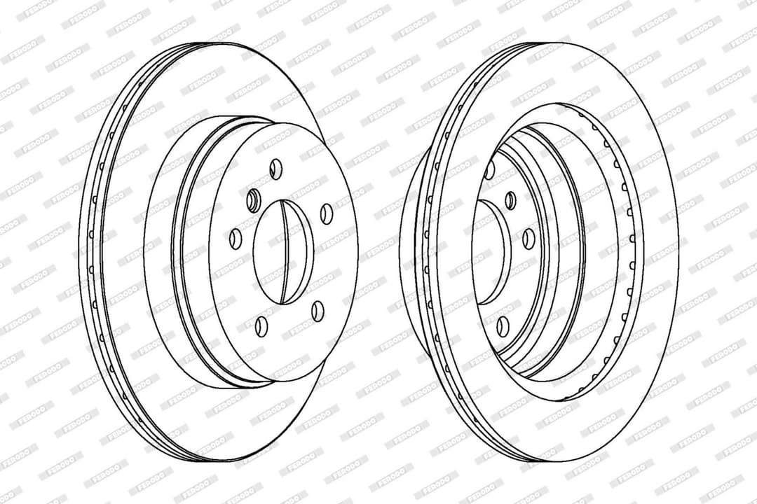 Disc frana FERODO DDF1697C