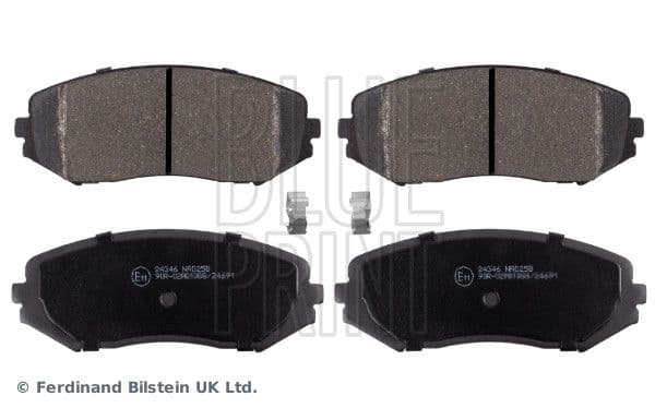 set placute frana,frana disc BLUE PRINT ADK84234