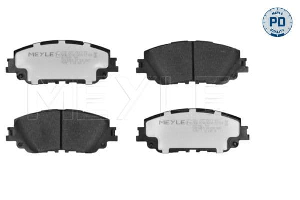 set placute frana,frana disc MEYLE -PD: Advanced performance and design. 025 227 6817/PD
