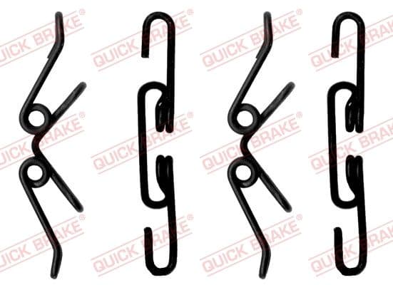 Set accesorii, placute frana QUICK BRAKE 109-1220