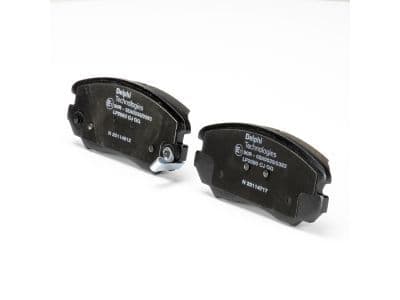 set placute frana,frana disc DELPHI LP2080