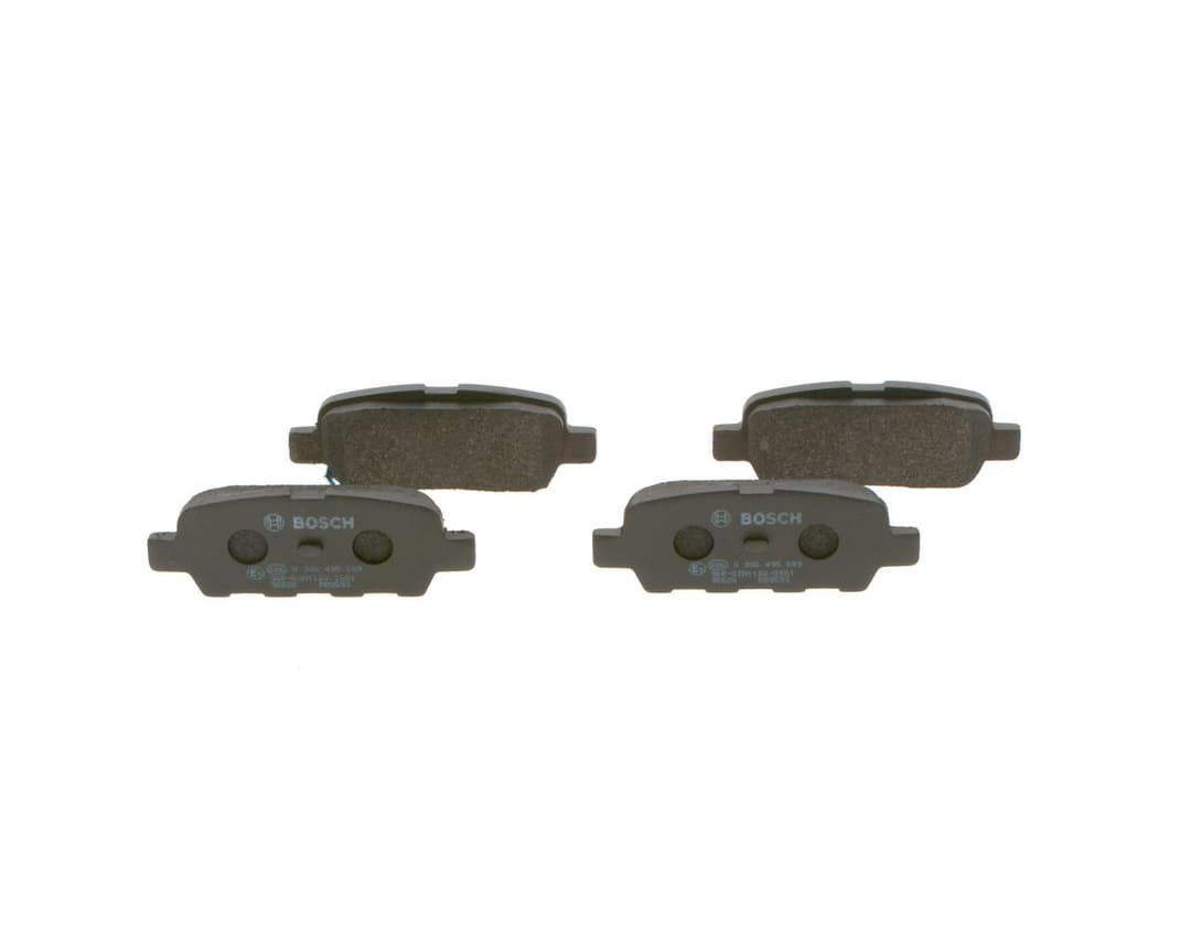 set placute frana,frana disc BOSCH 0 986 495 089