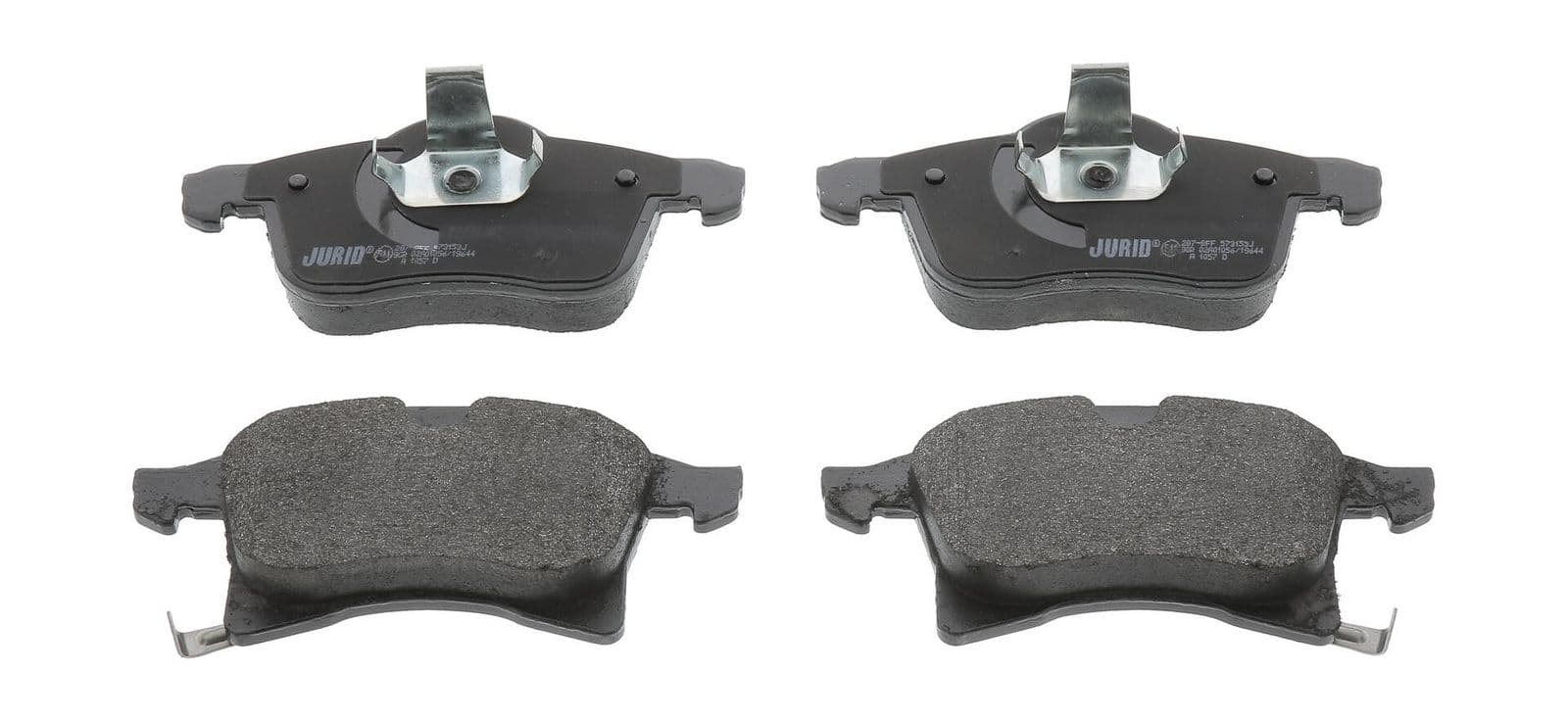 set placute frana,frana disc JURID 573153J