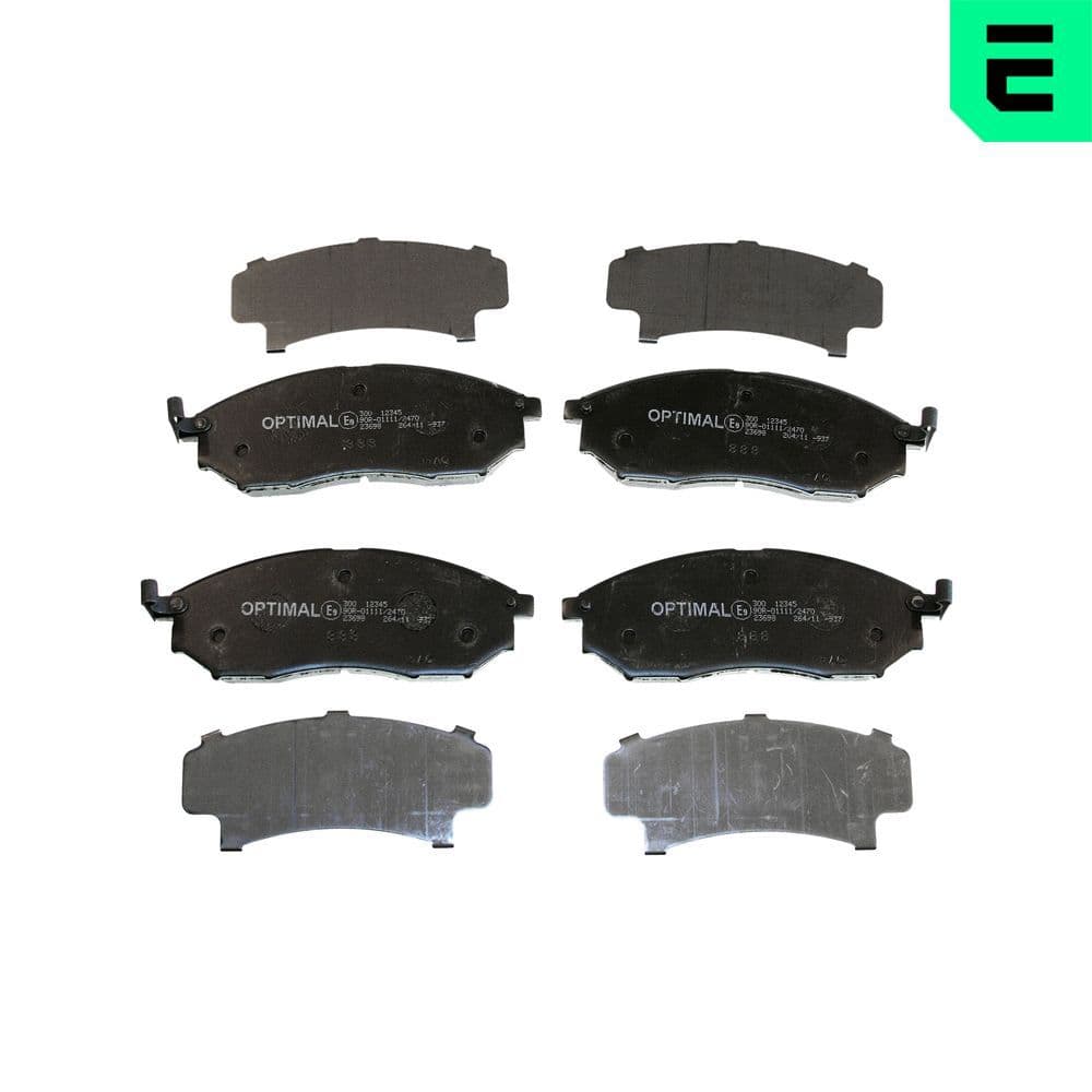 set placute frana,frana disc OPTIMAL BP-12345