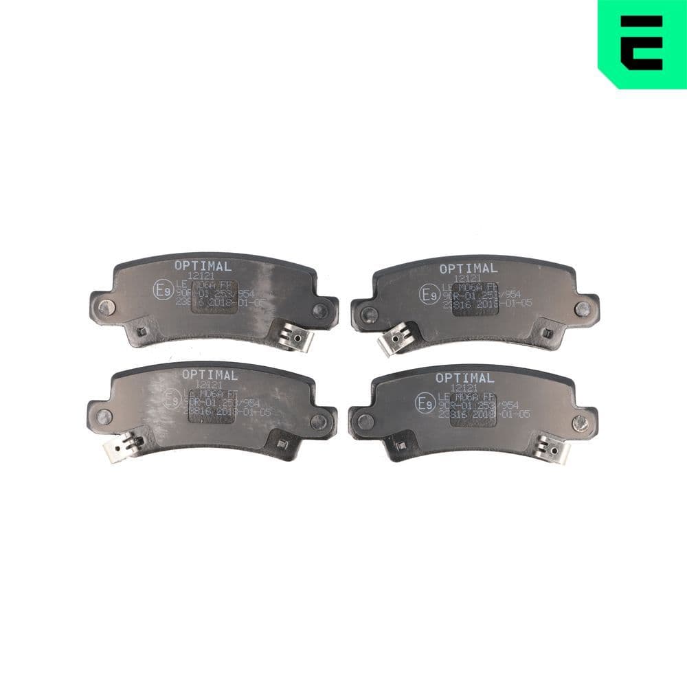 set placute frana,frana disc OPTIMAL BP-12121