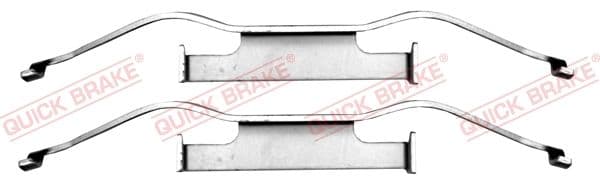 Set accesorii, placute frana QUICK BRAKE 109-1680