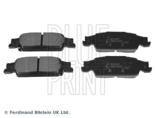 set placute frana,frana disc BLUE PRINT ADA104250