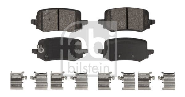 set placute frana,frana disc FEBI BILSTEIN 186404