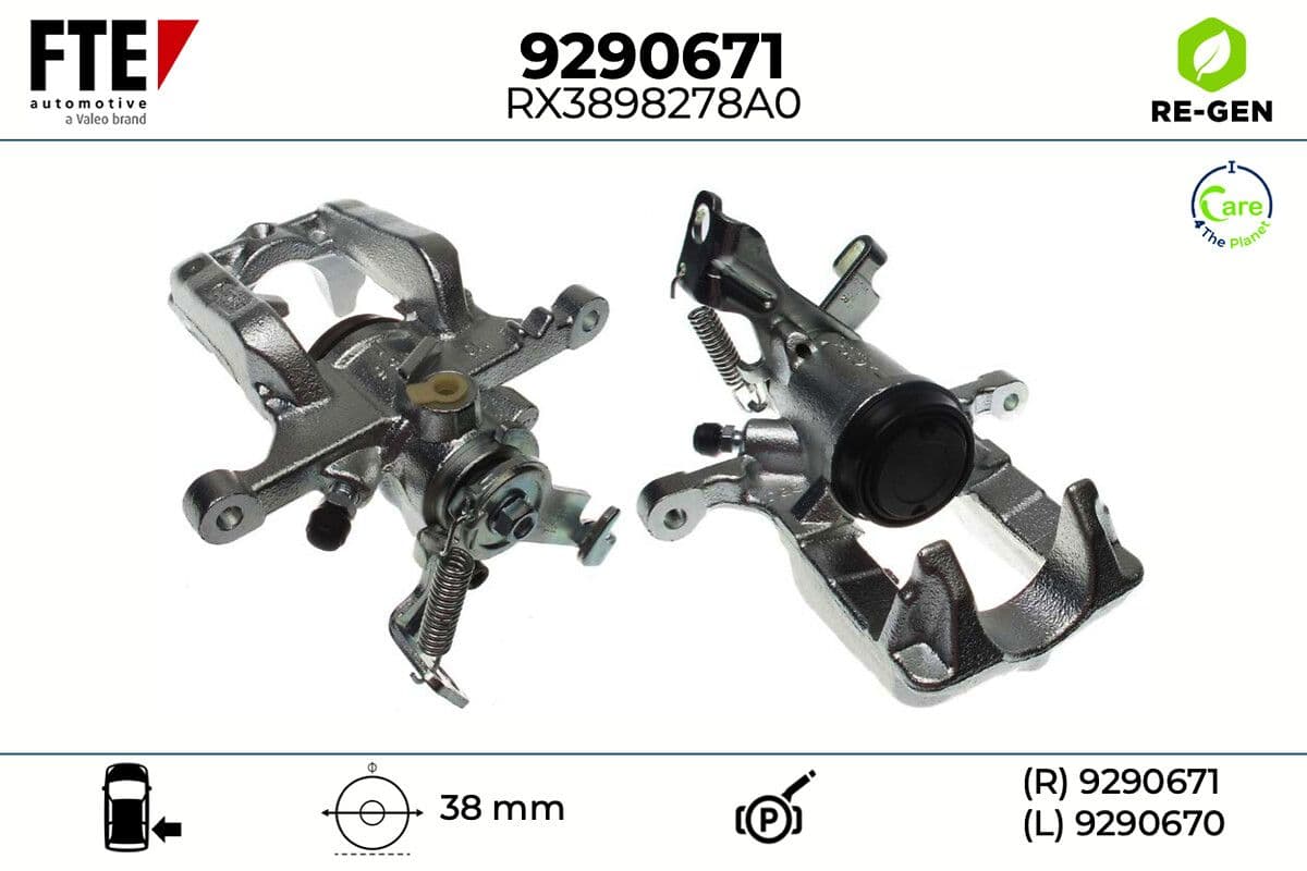 Etrier frana FTE 9290671