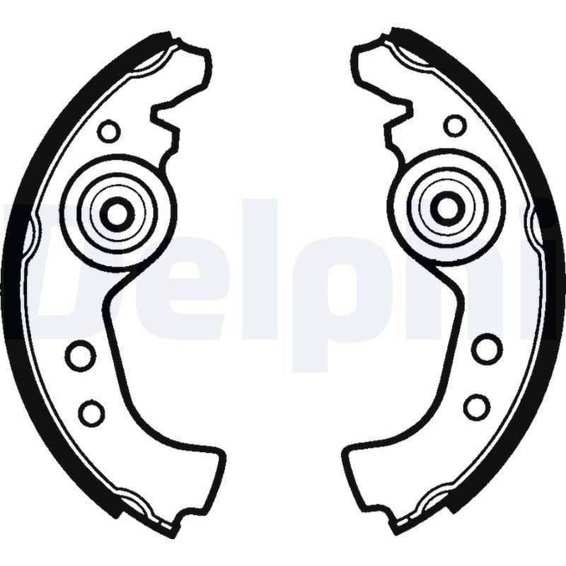 Set saboti frana DELPHI LS1290