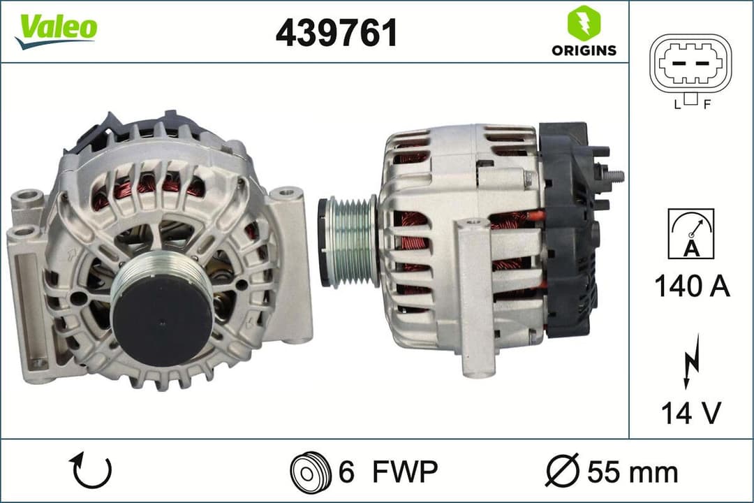 Generator / Alternator VALEO 439761