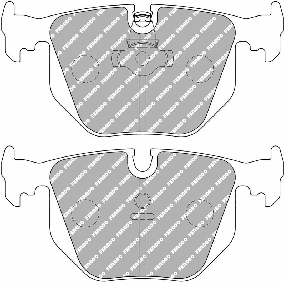 set placute frana,frana disc FERODO FCP1483H