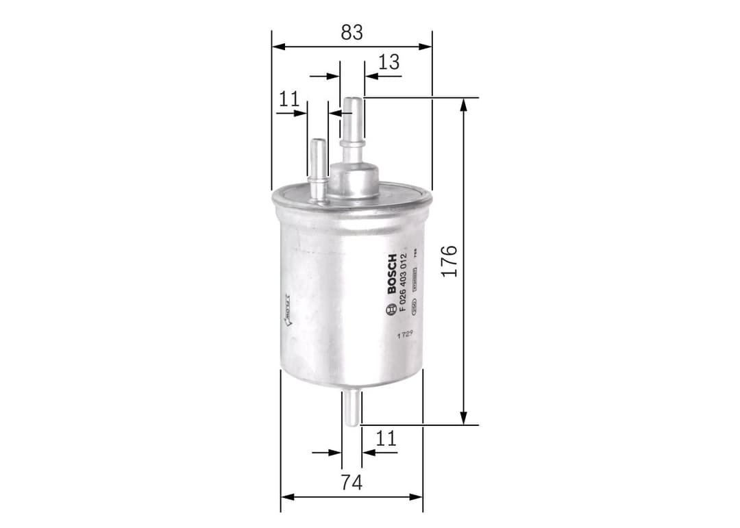 filtru combustibil BOSCH F 026 403 012