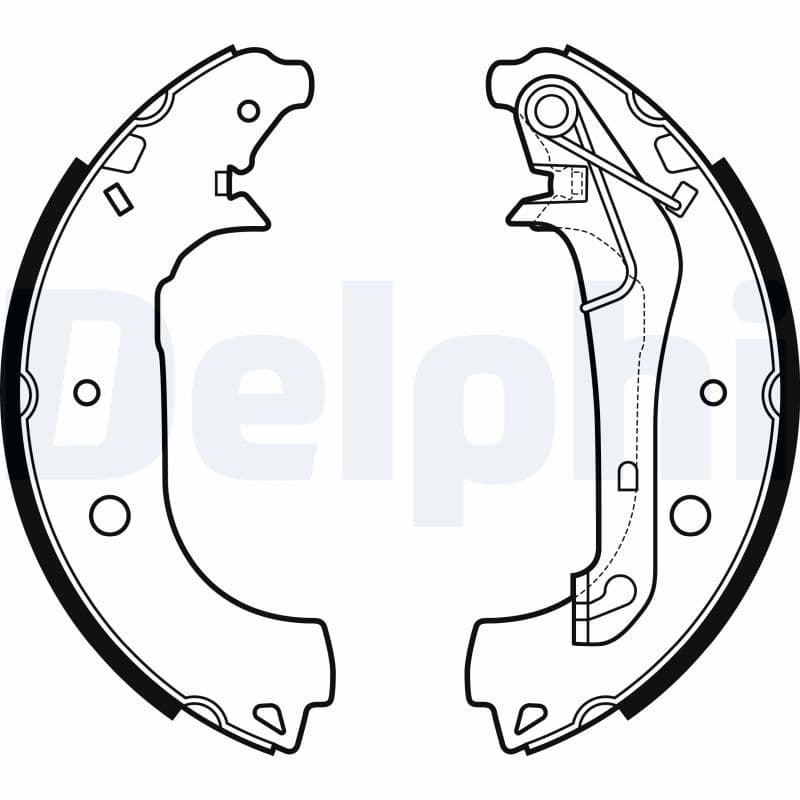 Set saboti frana DELPHI LS2157