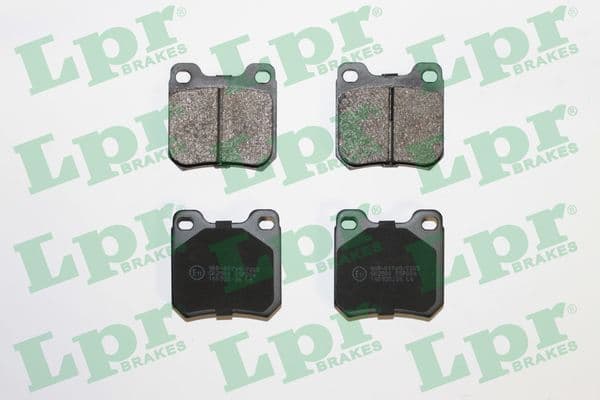 set placute frana,frana disc LPR 05P206