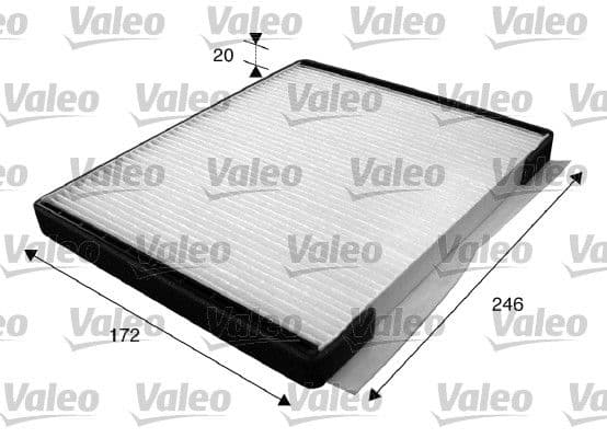 Filtru, aer habitaclu VALEO ESSENTIAL 715592