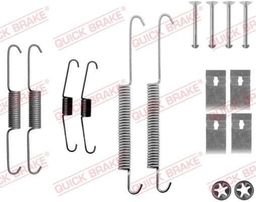 Set accesorii, sabot de frana QUICK BRAKE 105-0842